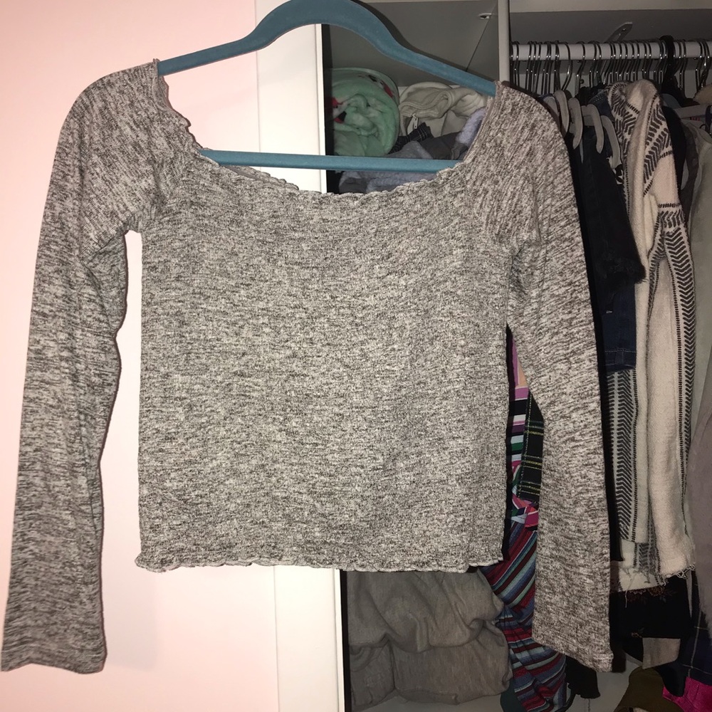Hollister Off the Shoulder Shirt